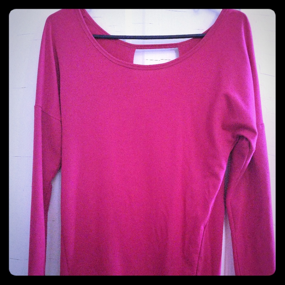 Old Navy Open Back Long Sleeve